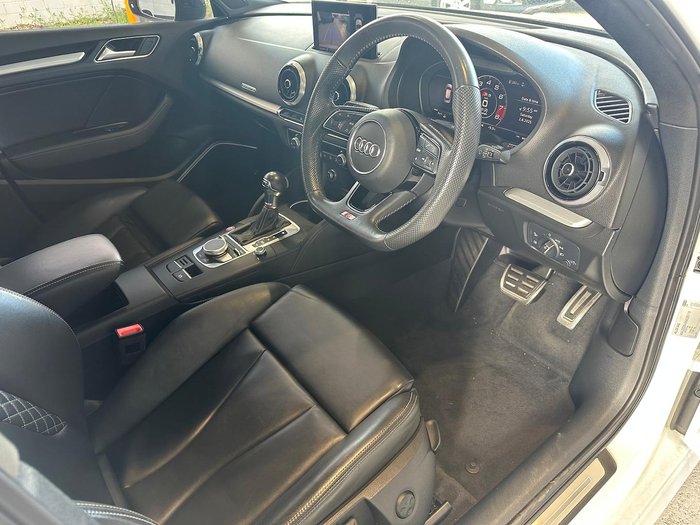 2019 Audi S3 8V MY19 Four Wheel Drive White