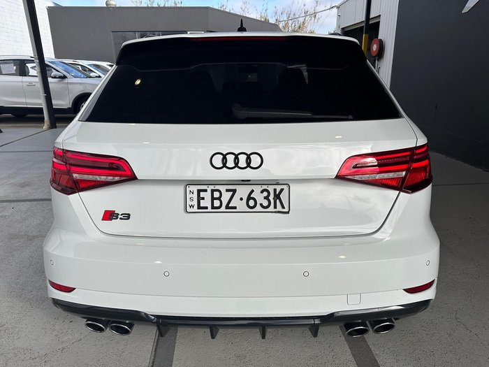 2019 Audi S3 8V MY19 Four Wheel Drive White