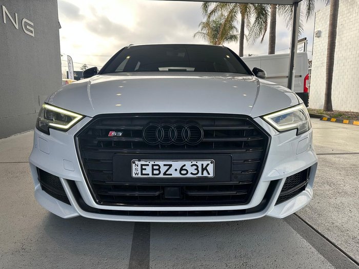 2019 Audi S3 8V MY19 Four Wheel Drive White