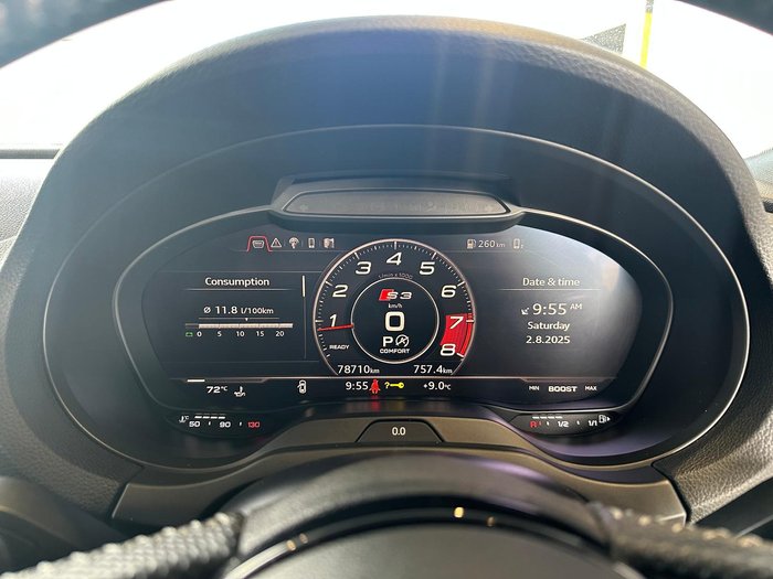 2019 Audi S3 8V MY19 Four Wheel Drive White