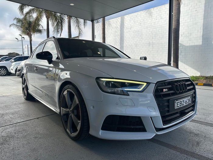 2019 Audi S3 8V MY19 Four Wheel Drive White