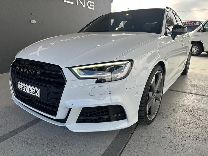 2019 Audi S3 8V MY19 Four Wheel Drive White