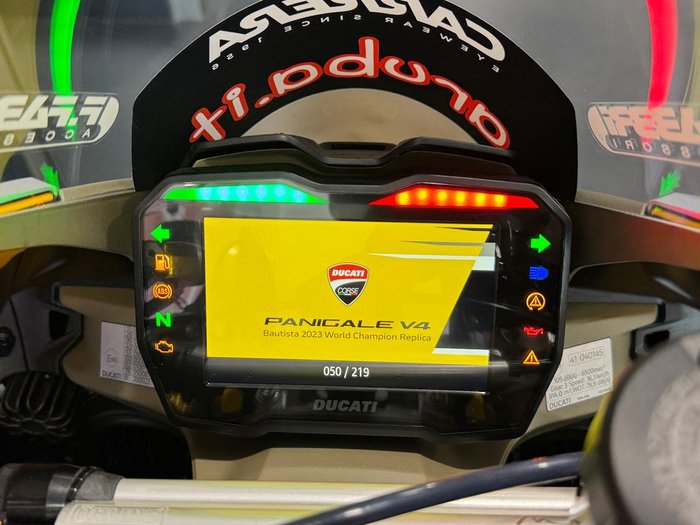 2024 Ducati Panigale V4 Bautista 2023 World Champion Replica Panigale V4