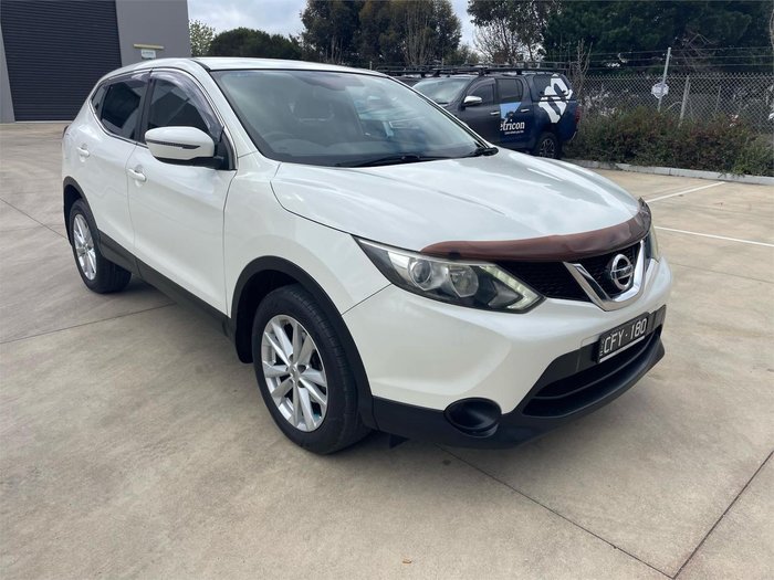 2017 Nissan QASHQAI TS J11 Ivory Pearl