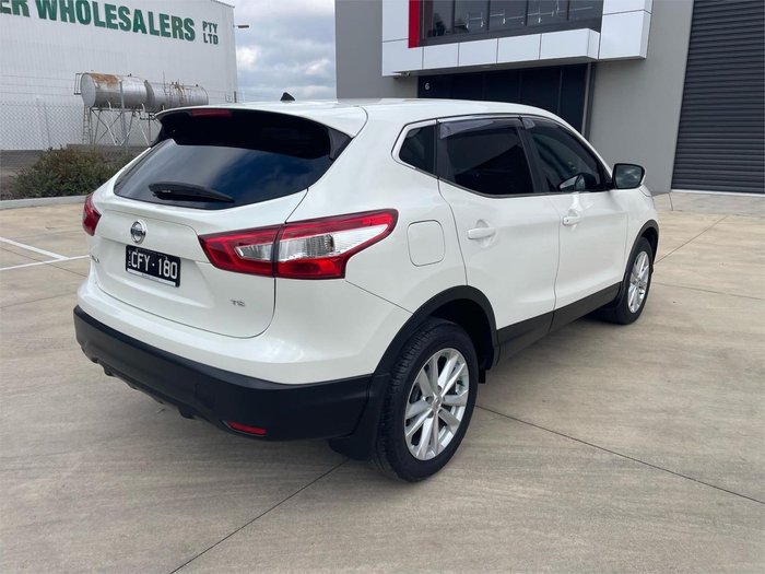 2017 Nissan QASHQAI TS J11 Ivory Pearl