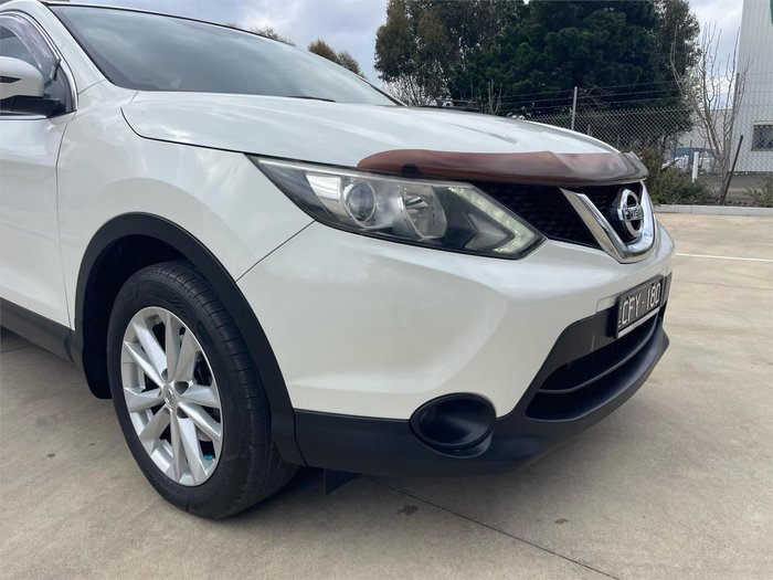 2017 Nissan QASHQAI TS J11 Ivory Pearl