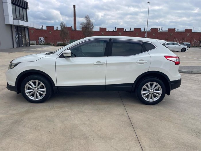 2017 Nissan QASHQAI TS J11 Ivory Pearl
