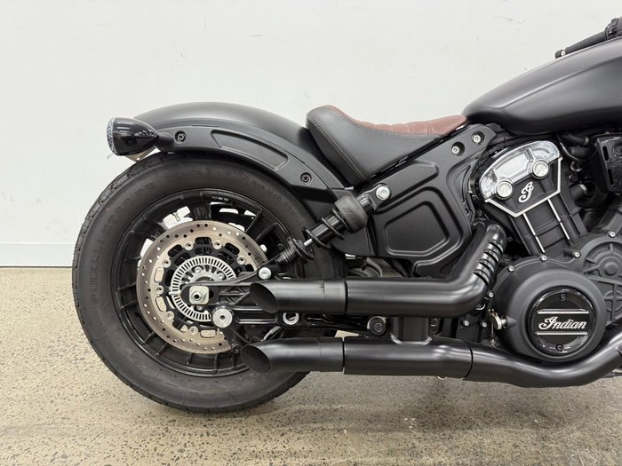 2022 Indian 2022 Indian 1133CC SCOUT BOBBER CRUISER THUNDER BLACK AZURE CRYSTAL