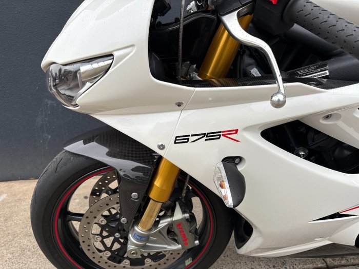 2012 Triumph DAYTONA R WHITE