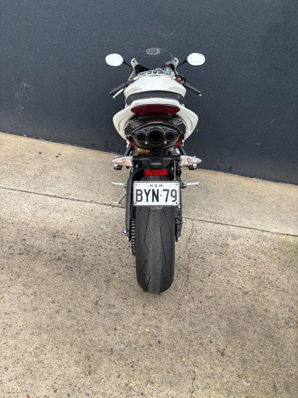 2012 Triumph DAYTONA R WHITE
