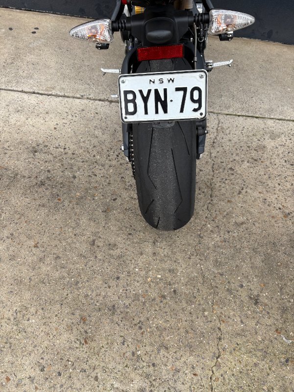 2012 Triumph DAYTONA R WHITE