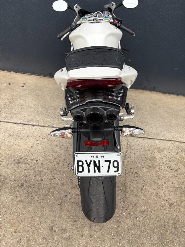 2012 Triumph DAYTONA R WHITE