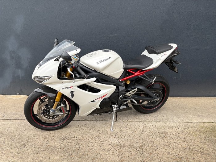 2012 Triumph DAYTONA R WHITE