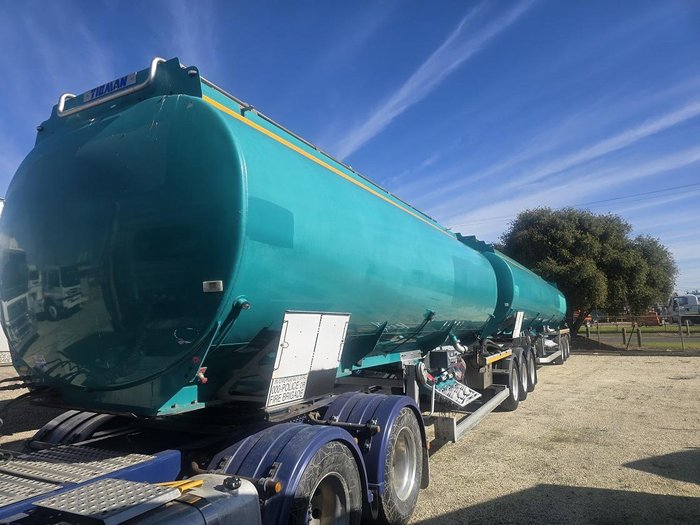 2015 Tieman 25M Bdouble Fuel Tanker Combination Green