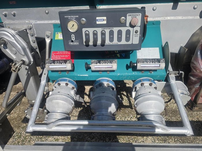 2015 Tieman 25M Bdouble Fuel Tanker Combination Green