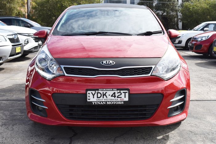 2015 Kia Rio Sport UB MY15 Signal Red