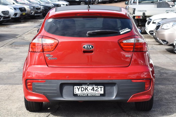 2015 Kia Rio Sport UB MY15 Signal Red