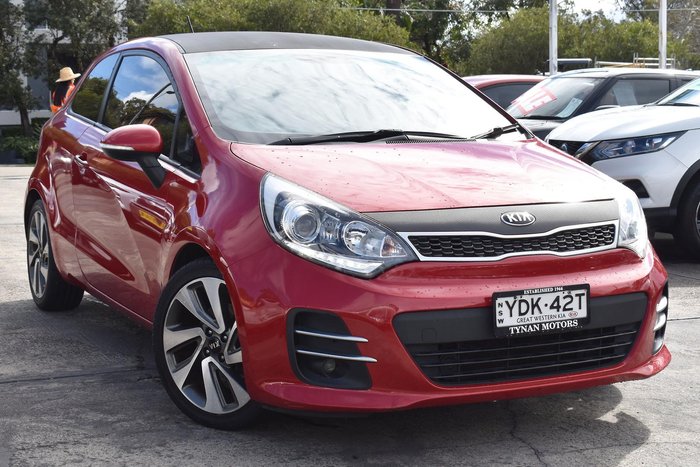 2015 Kia Rio Sport UB MY15 Signal Red