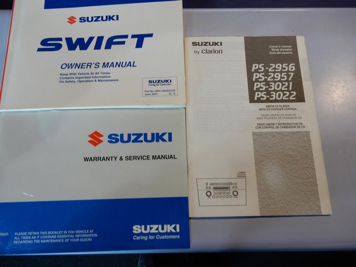2007 Suzuki Swift GLX RS415 Bluish Black