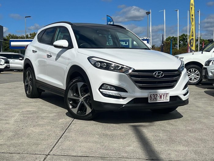 2016 Hyundai Tucson Elite TLe MY17 Polar White
