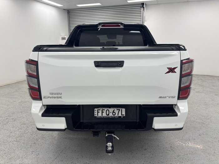 2024 Isuzu D-MAX X-TERRAIN MY24 4X4 Dual Range Mineral White