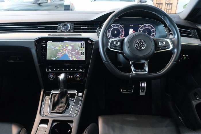 2019 Volkswagen Arteon 206TSI R-Line 3H MY19 Four Wheel Drive Deep Black