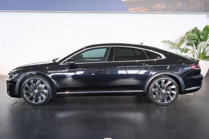 2019 Volkswagen Arteon 206TSI R-Line 3H MY19 Four Wheel Drive Deep Black
