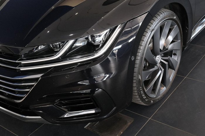 2019 Volkswagen Arteon 206TSI R-Line 3H MY19 Four Wheel Drive Deep Black