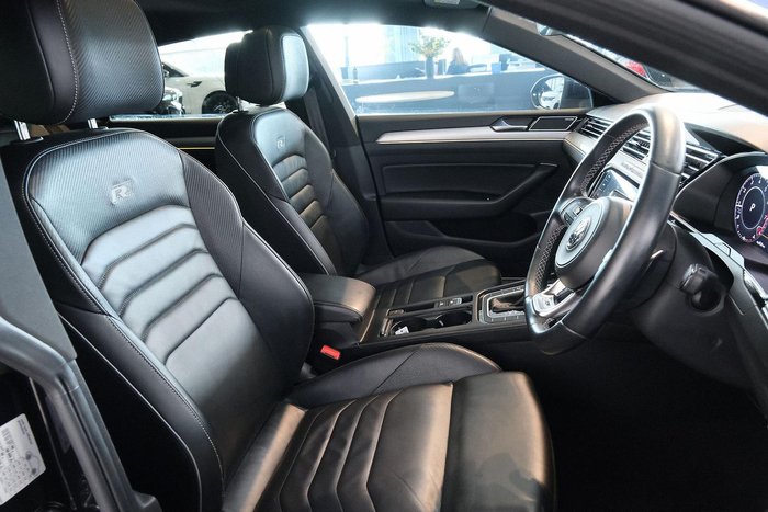 2019 Volkswagen Arteon 206TSI R-Line 3H MY19 Four Wheel Drive Deep Black