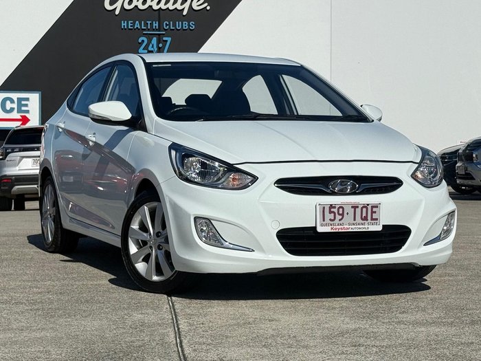 2013 Hyundai Accent Elite RB2 Crystal White