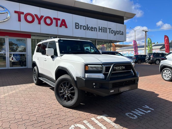 2025 Toyota Landcruiser Prado GXL GDJ251R 4X4 Dual Range Glacier White