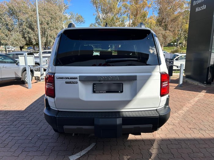 2025 Toyota Landcruiser Prado GXL GDJ251R 4X4 Dual Range Glacier White