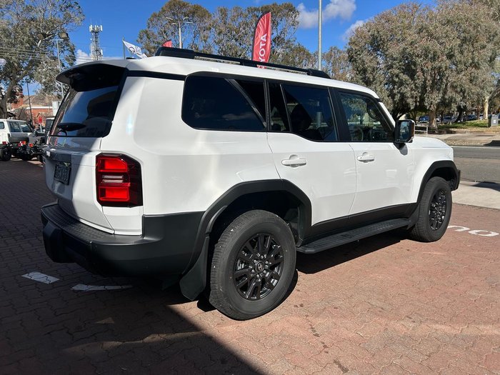 2025 Toyota Landcruiser Prado GXL GDJ251R 4X4 Dual Range Glacier White