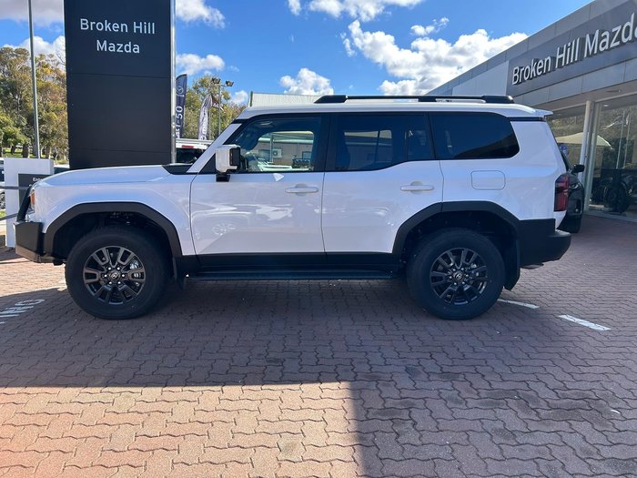 2025 Toyota Landcruiser Prado GXL GDJ251R 4X4 Dual Range Glacier White