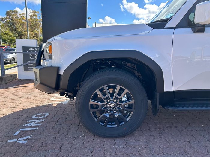 2025 Toyota Landcruiser Prado GXL GDJ251R 4X4 Dual Range Glacier White