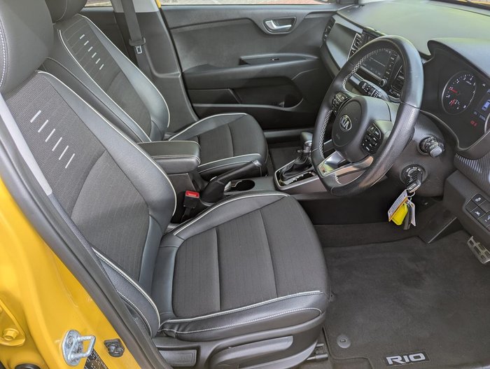 2020 Kia Rio GT-Line YB MY20 Mighty Yellow