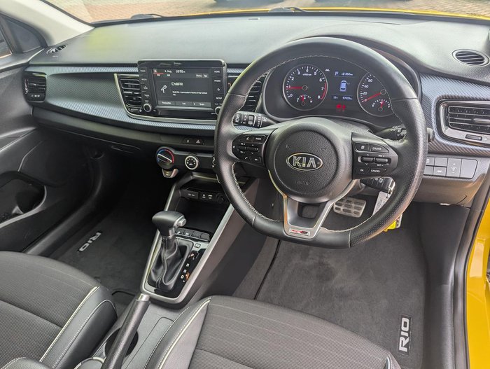 2020 Kia Rio GT-Line YB MY20 Mighty Yellow