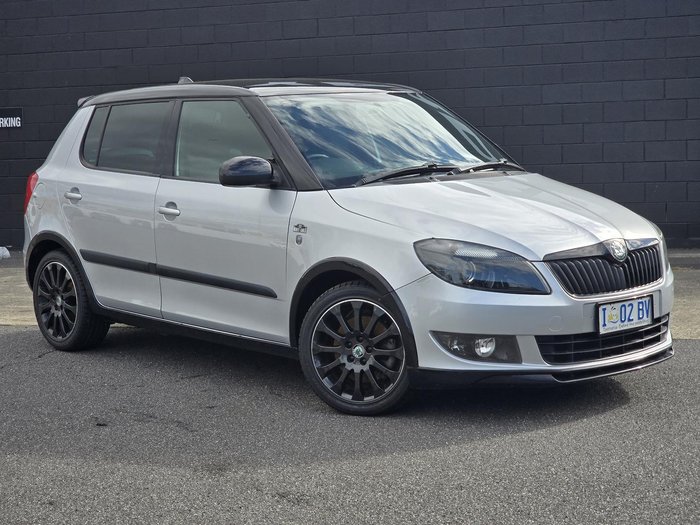 2013 SKODA Fabia 77TSI Monte Carlo 5JF MY13 Brilliant Silver