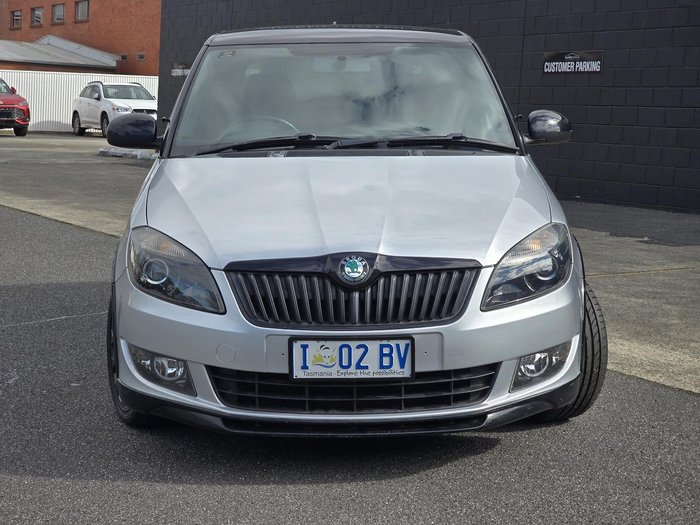 2013 SKODA Fabia 77TSI Monte Carlo 5JF MY13 Brilliant Silver