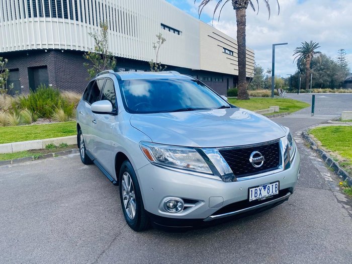 2013 Nissan Pathfinder ST R52 MY14 Brilliant Silver