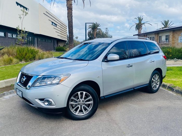 2013 Nissan Pathfinder ST R52 MY14 Brilliant Silver
