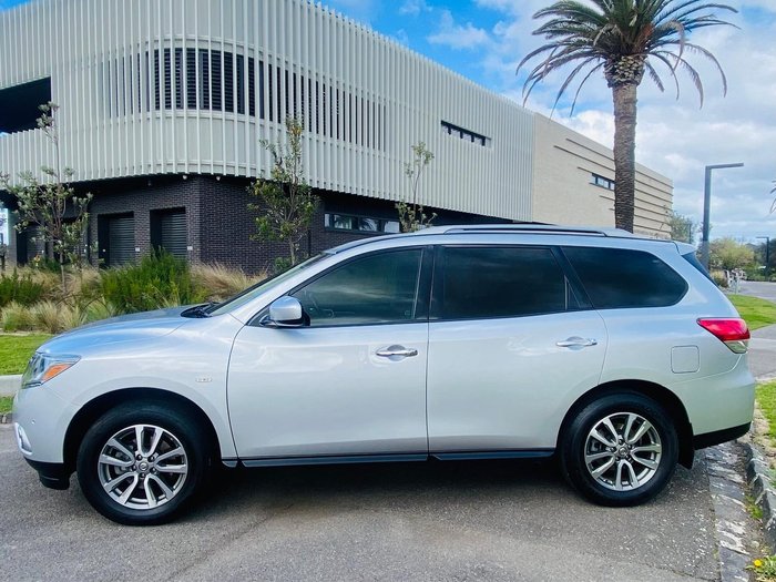2013 Nissan Pathfinder ST R52 MY14 Brilliant Silver
