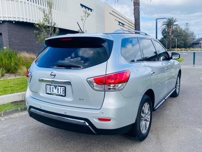 2013 Nissan Pathfinder ST R52 MY14 Brilliant Silver