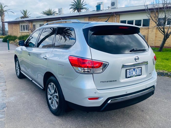2013 Nissan Pathfinder ST R52 MY14 Brilliant Silver