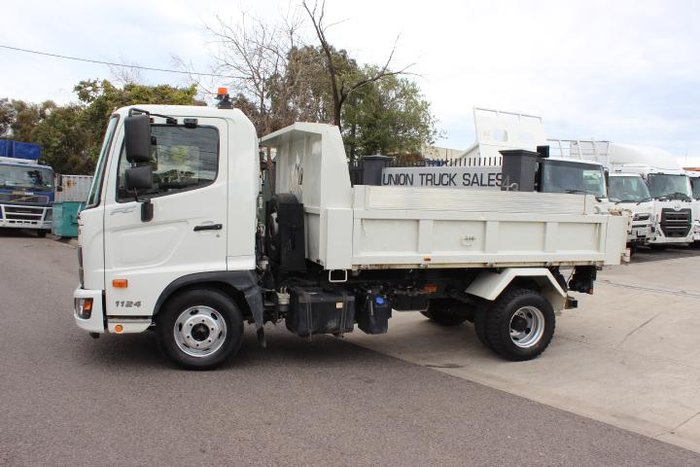 2019 Hino 500 Series FC1124 Tipper WHITE