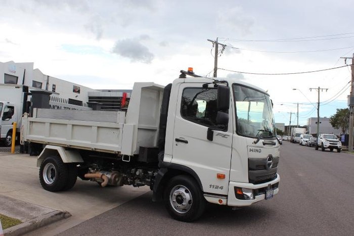 2019 Hino 500 Series FC1124 Tipper WHITE