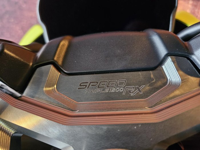 2025 Triumph Speed Triple RS 1200 Speed Triple Yellow