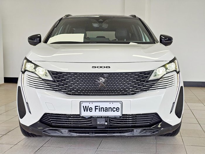2022 Peugeot 5008 GT Sport P87 MY22 Pearl White