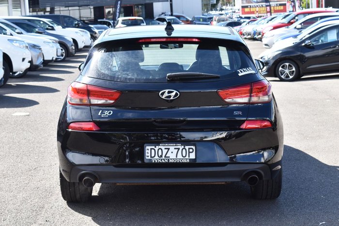 2017 Hyundai i30 SR PD MY18 Phantom Black