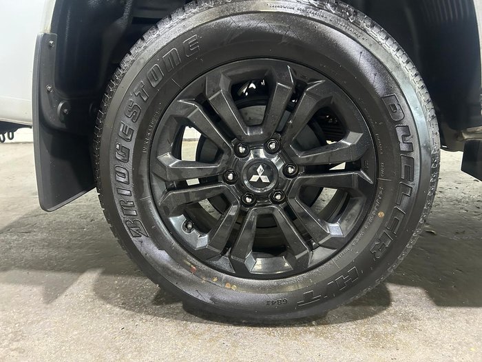 2022 Mitsubishi Triton GSR MR MY22 4X4 Dual Range White Diamond with Black Roof